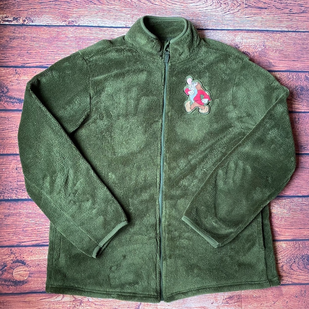 Disney Fleece Jacket Grumpy Seven Dwarfs